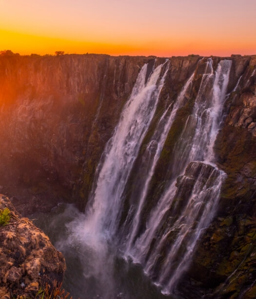 scenic view of victoria falls
