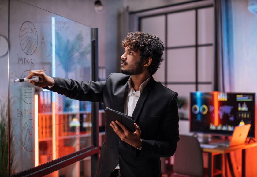 corporate strategy planning session